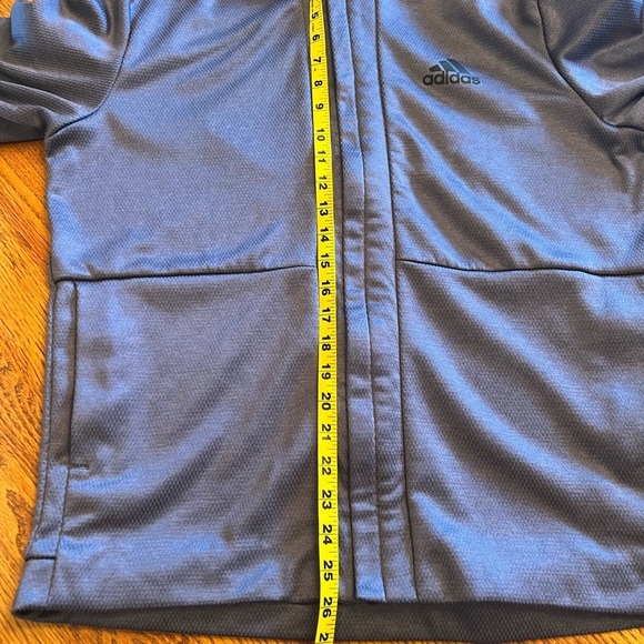 ADIDAS-Men’s Front Zip Hoodie - Picture 12 of 13